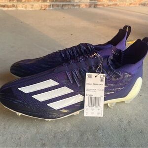 Adidas Adizero Primeknit Football Cleats Purple Size 13 Mens GV9631
